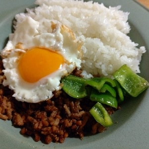 タイの屋台風『ガパオ炒めご飯』